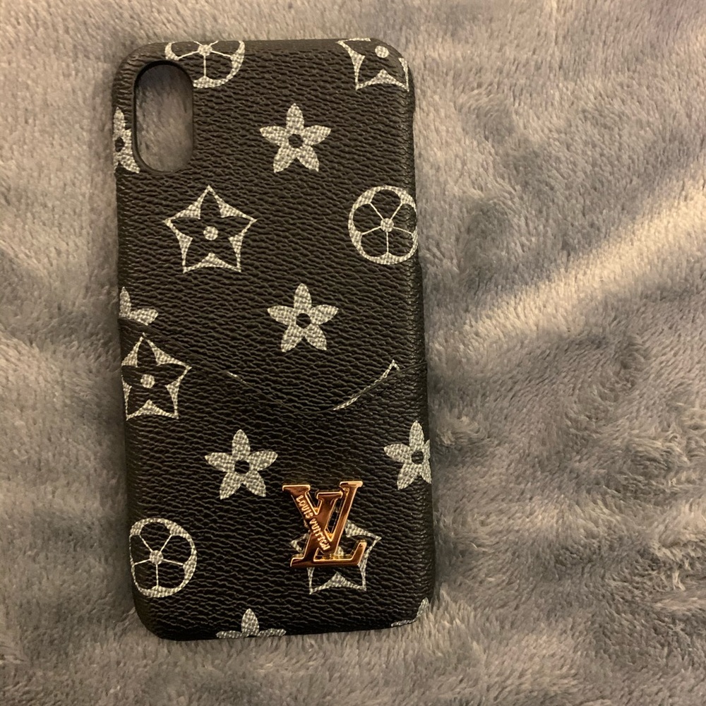 IPhone X cover case with credit card slot